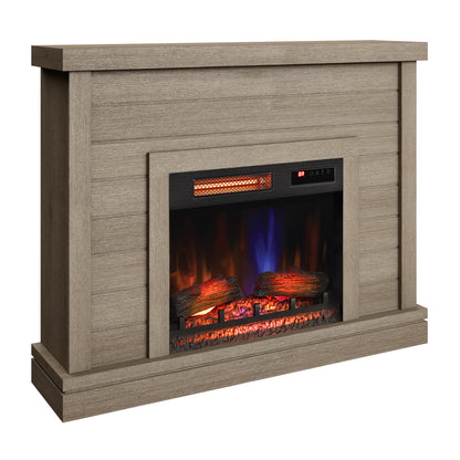 duraflame® Shiplap Wall Mantel Electric Fireplace