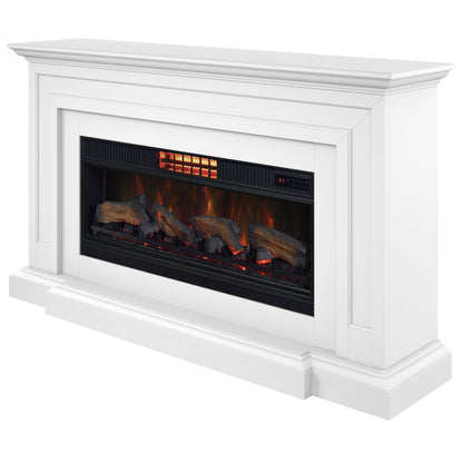 Tresanti® Gwendolyn Wall Mantel with ClassicFlame® CoolGlow® 2-in-1 Electric Fireplace and Fan