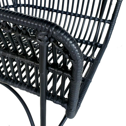 TK Classics Outdoor Arm Chairs with Cushions, Set of 2