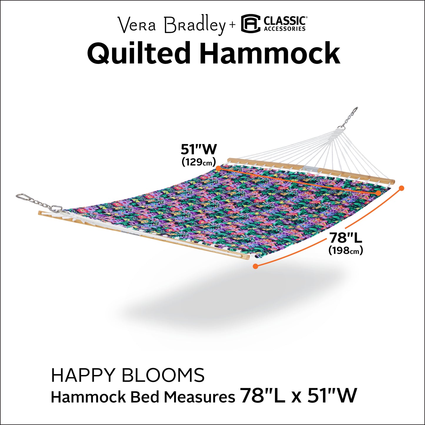 Vera Bradley by Classic Accessories Water-Resistant Hammock