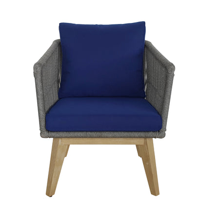 TK Classics Outdoor Chairs with Cushions, Set of 2