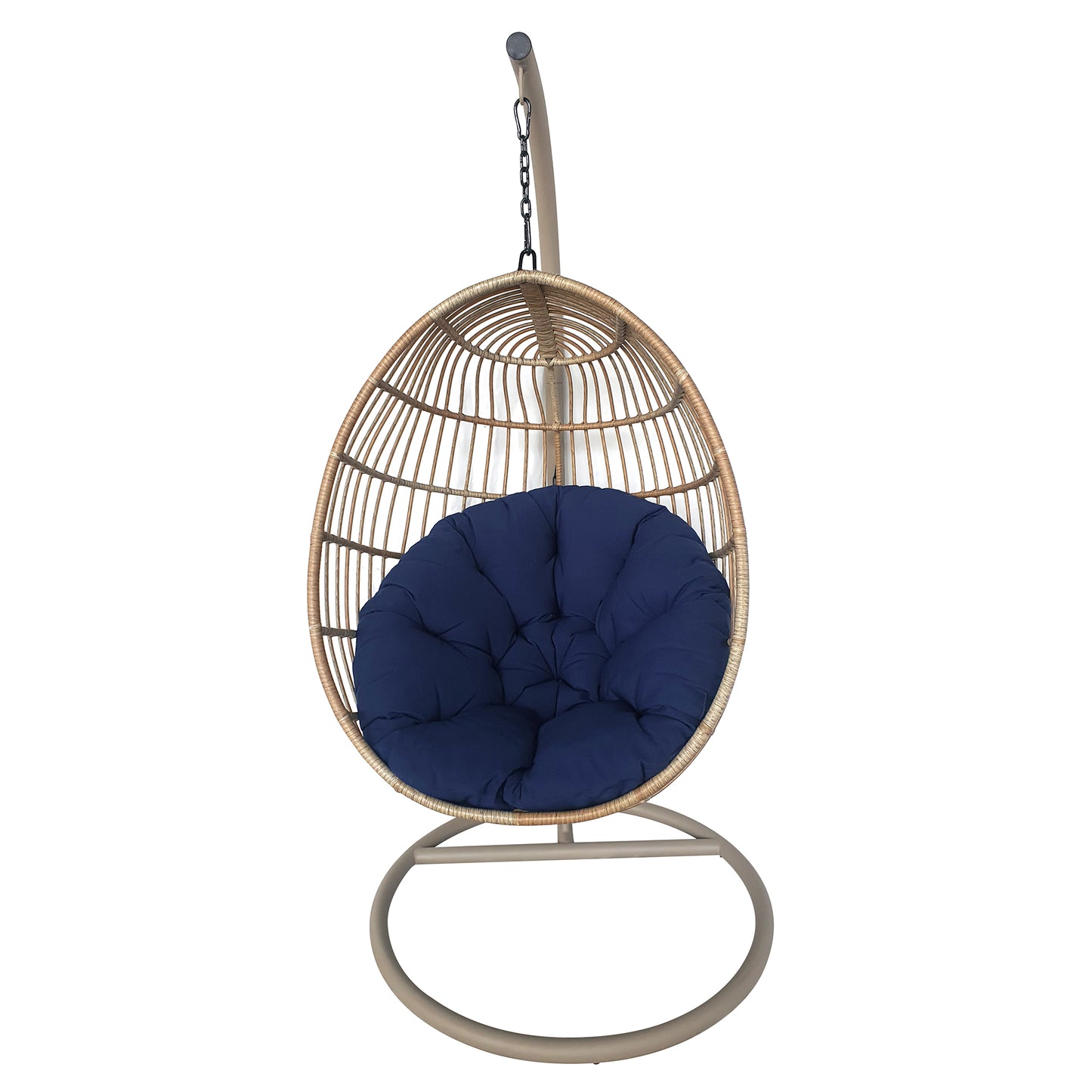 TK Classics Swing Egg Chair Hammock with Cushion and Stand