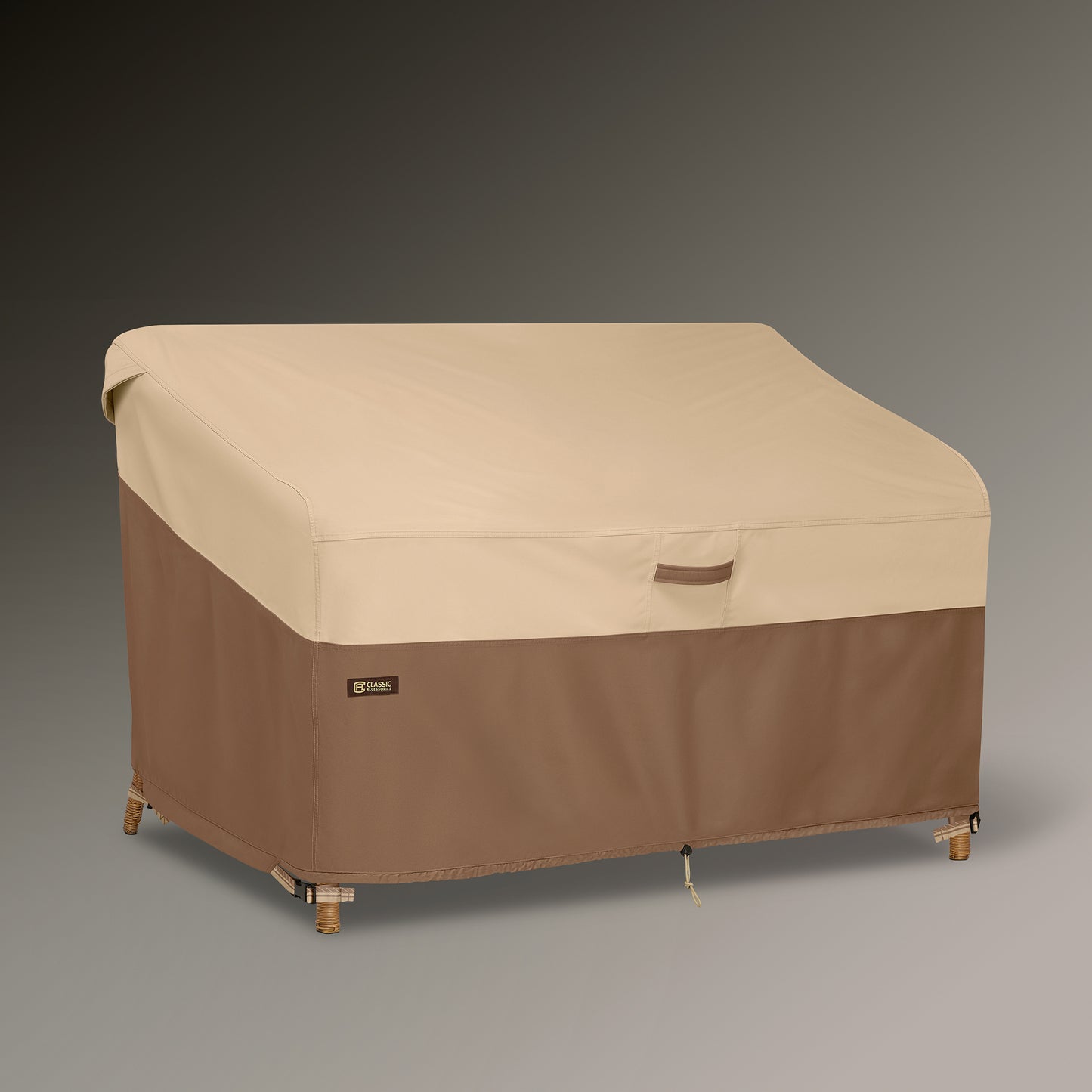 Classic Accessories Veranda's Best Waterproof Patio Sofa/Loveseat Cover