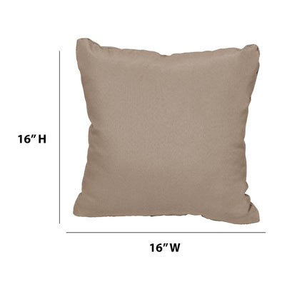 TK Classics PILLOW-WHEAT-R-2x Outdoor Rectangular Throw Pillow, Wheat