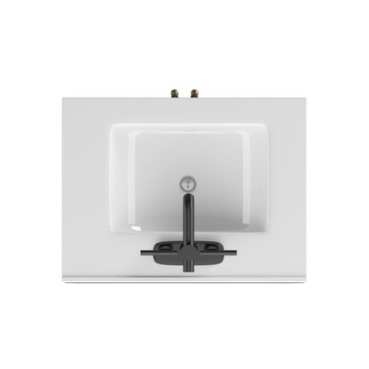 Renton 24" Single Bathroom Vanity with Decorative Mullions