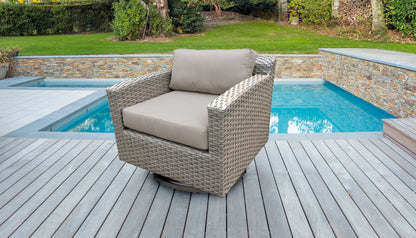 TK Classics Outdoor Swivel Chair