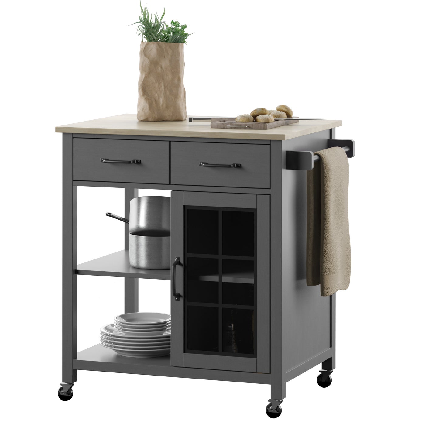 Rolling Kitchen Cart