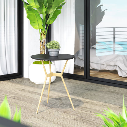 TK Classics 24” Outdoor Dining Table with Tapered Legs