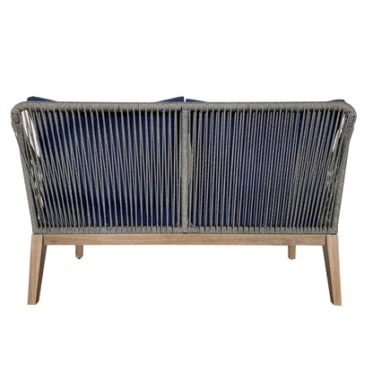 TK Classics Outdoor Loveseat for 2 People with Cushions