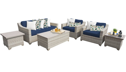 Fairmont 7-Piece Outdoor Wicker Patio Furniture Set