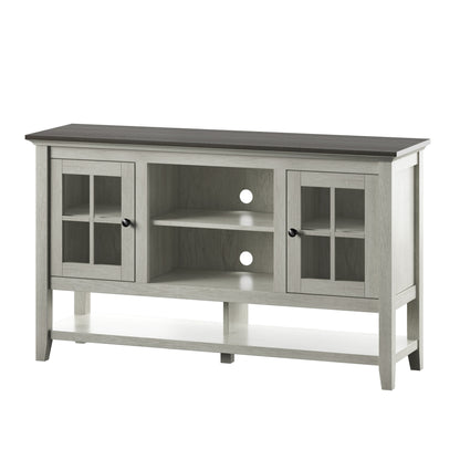 TV Stand for TVs up to 60” with Open Lower Storage