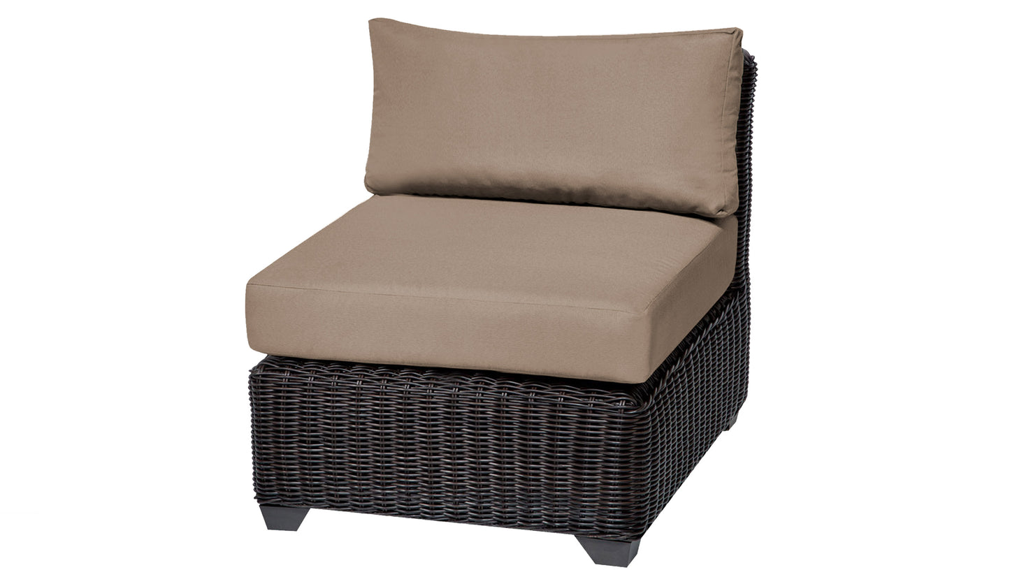 TK Classics Armless Sofa