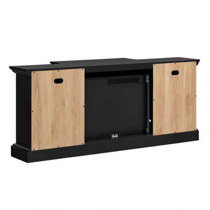 duraflame® 60" Smart Electric Fireplace TV Stand, Alexa Voice & App Control