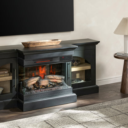 duraflame® 60" Smart Electric Fireplace TV Stand, Alexa Voice & App Control