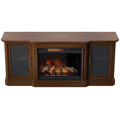 Hershel TV Stand with ClassicFlame® Electric Fireplace