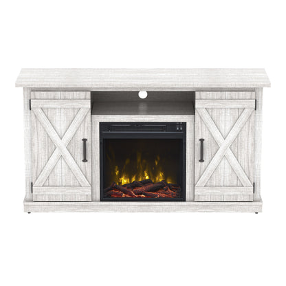 Cottonwood TV Stand for TVs up to 55" with Electric Fireplace