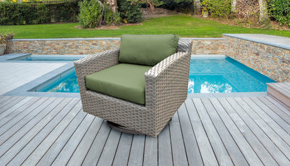 TK Classics Outdoor Swivel Chair