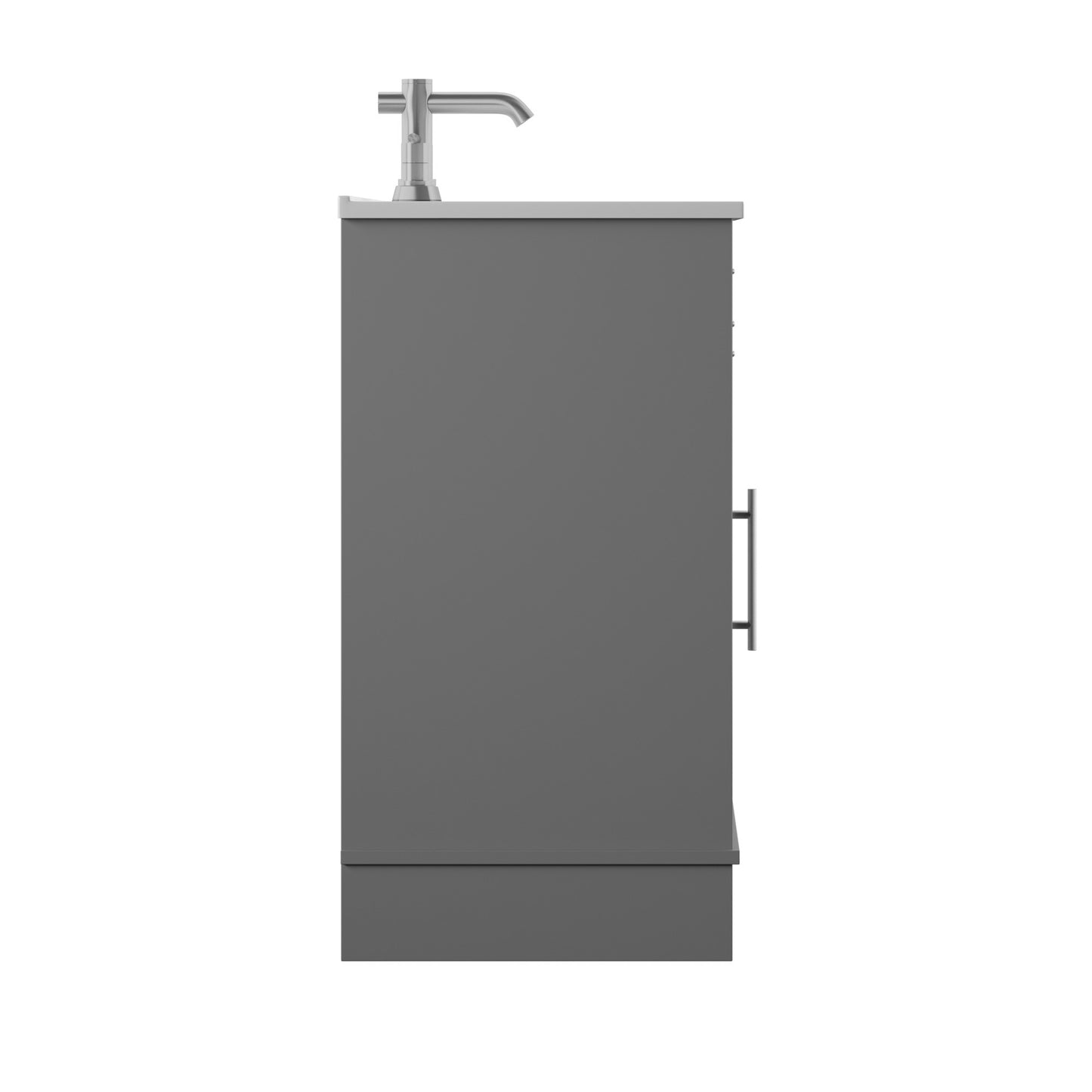 Dalton 30" Sliding Barn Door Single Bathroom Vanity with Woven Baskets