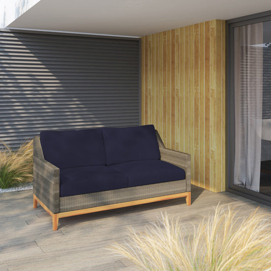 TK Classics Outdoor Loveseat with Cushions