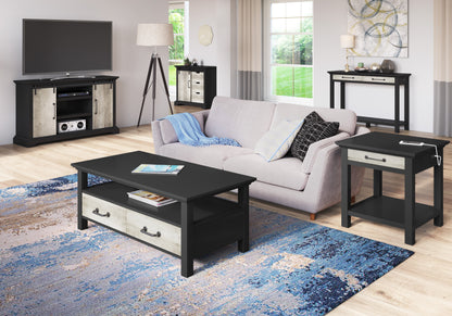 Accent Cabinet with Sliding Door and Drawers