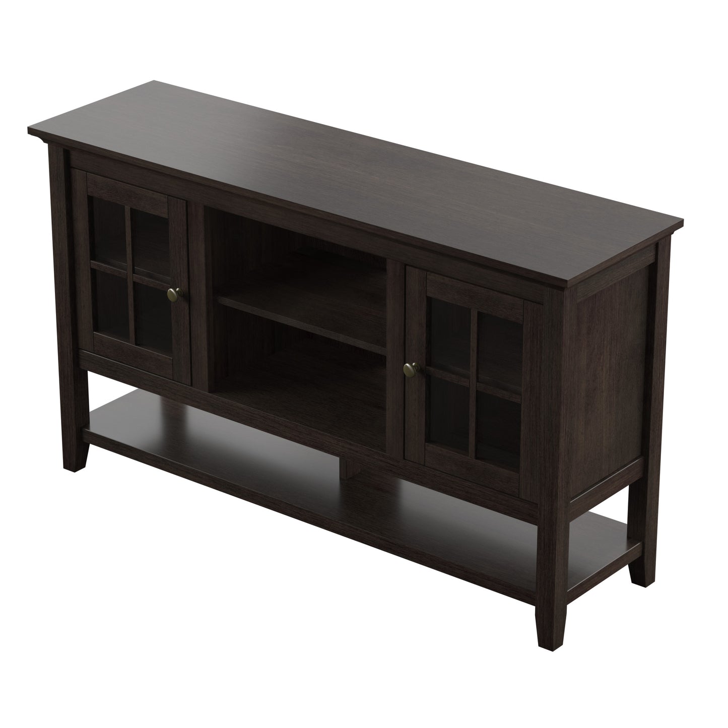 TV Stand for TVs up to 60” with Open Lower Storage