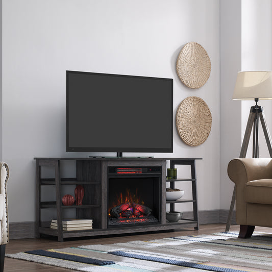 TV Stand for TVs up to 65-in. with duraflame® Electric Fireplace