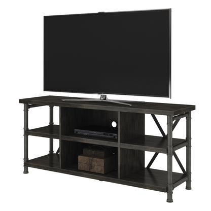 Irondale Open Architecture TV Stand for TVs up to 60 inches, Autumn Driftwood