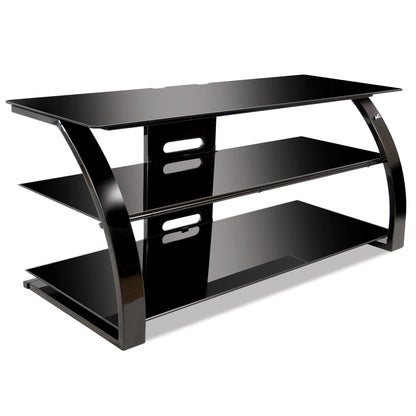 48" TV Stand for TVs up to 46", Black