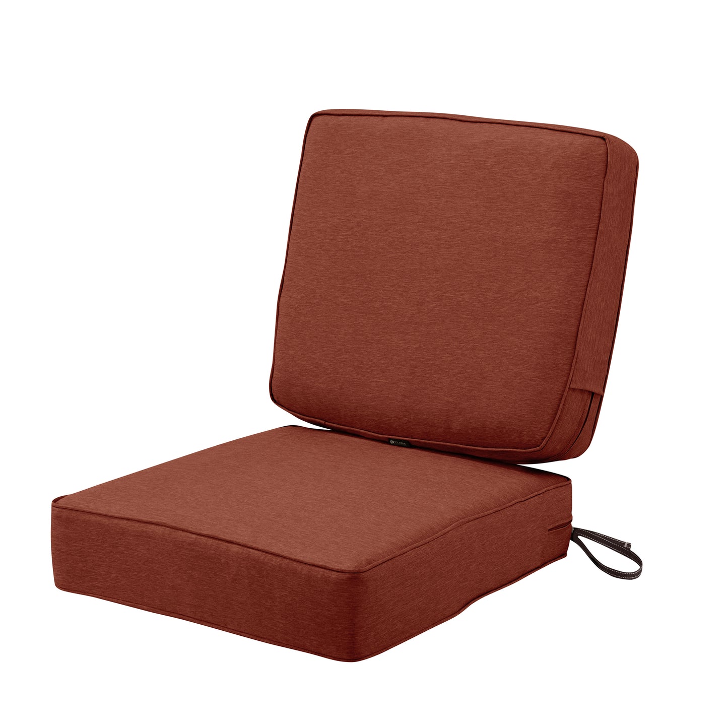 Classic Accessories Montlake FadeSafe Weatherproof Outdoor Chair Cushion, Set of 2
