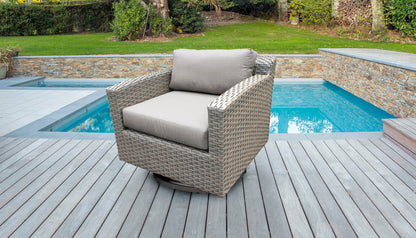 TK Classics Outdoor Swivel Chair