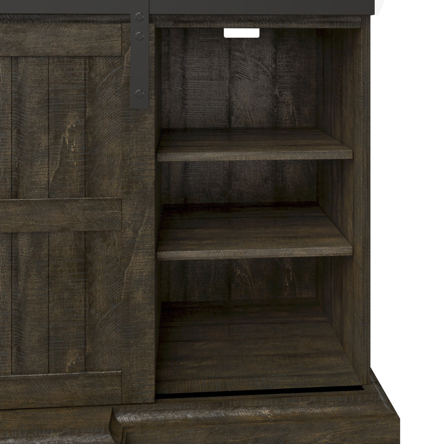 Sliding Barn Door TV Stand for TVs up to 70”