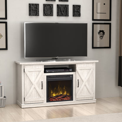 Cottonwood TV Stand for TVs up to 55" with Electric Fireplace