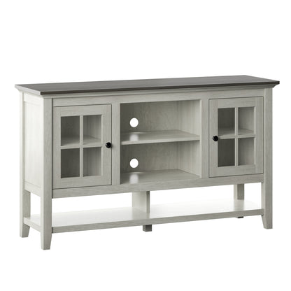 TV Stand for TVs up to 60” with Open Lower Storage