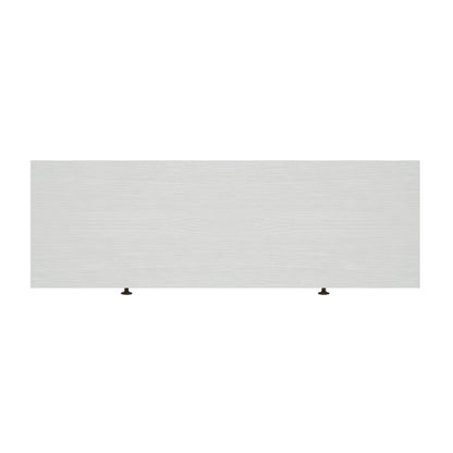 TV Stand for TVs up to 55" with Electric Fireplace and Glass Doors with X Mullions