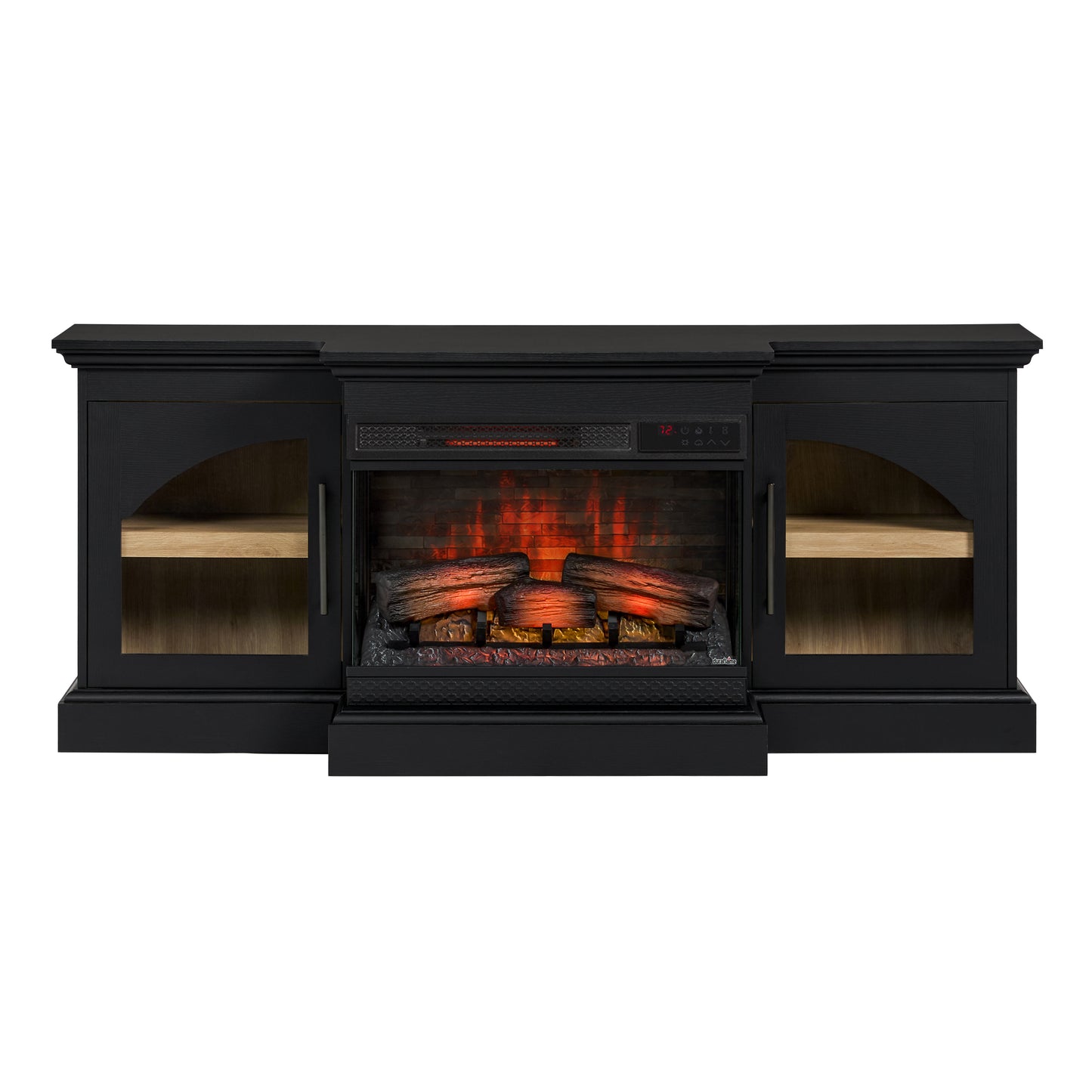 duraflame® 60" Smart Electric Fireplace TV Stand, Alexa Voice & App Control