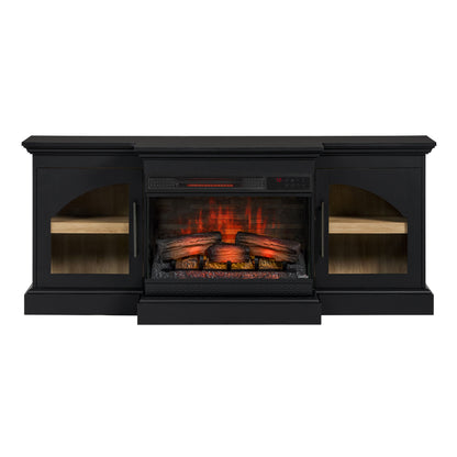 duraflame® 60" Smart Electric Fireplace TV Stand, Alexa Voice & App Control