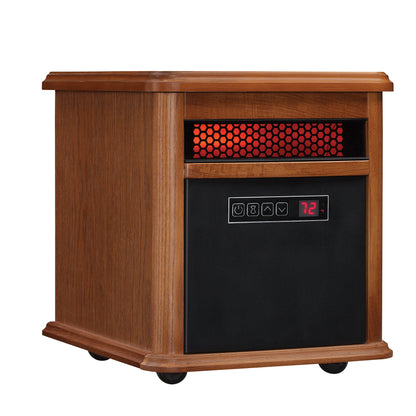 duraflame® Rolling Infrared Quartz Electric Heater with Patented Safer Plug®