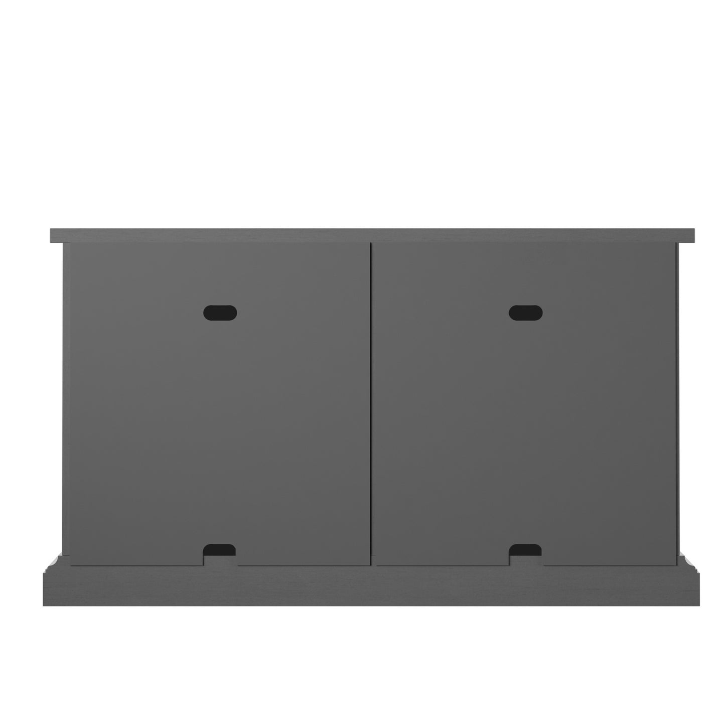 Twin Star Home Sideboard with Frosted Glass Doors