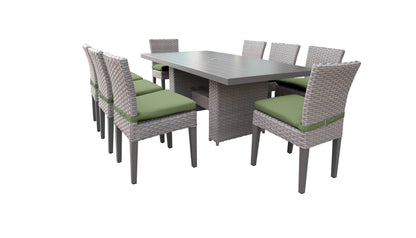 Florence 9-Piece Outdoor Dining Set with Cushions