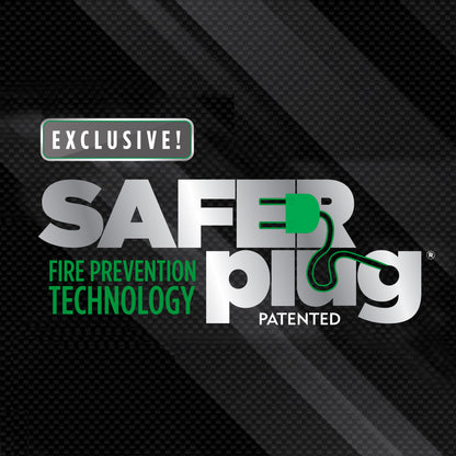 duraflame® Rolling Infrared Quartz Electric Heater with Patented Safer Plug®