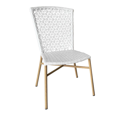 Set of 2 Outdoor Dining Chairs