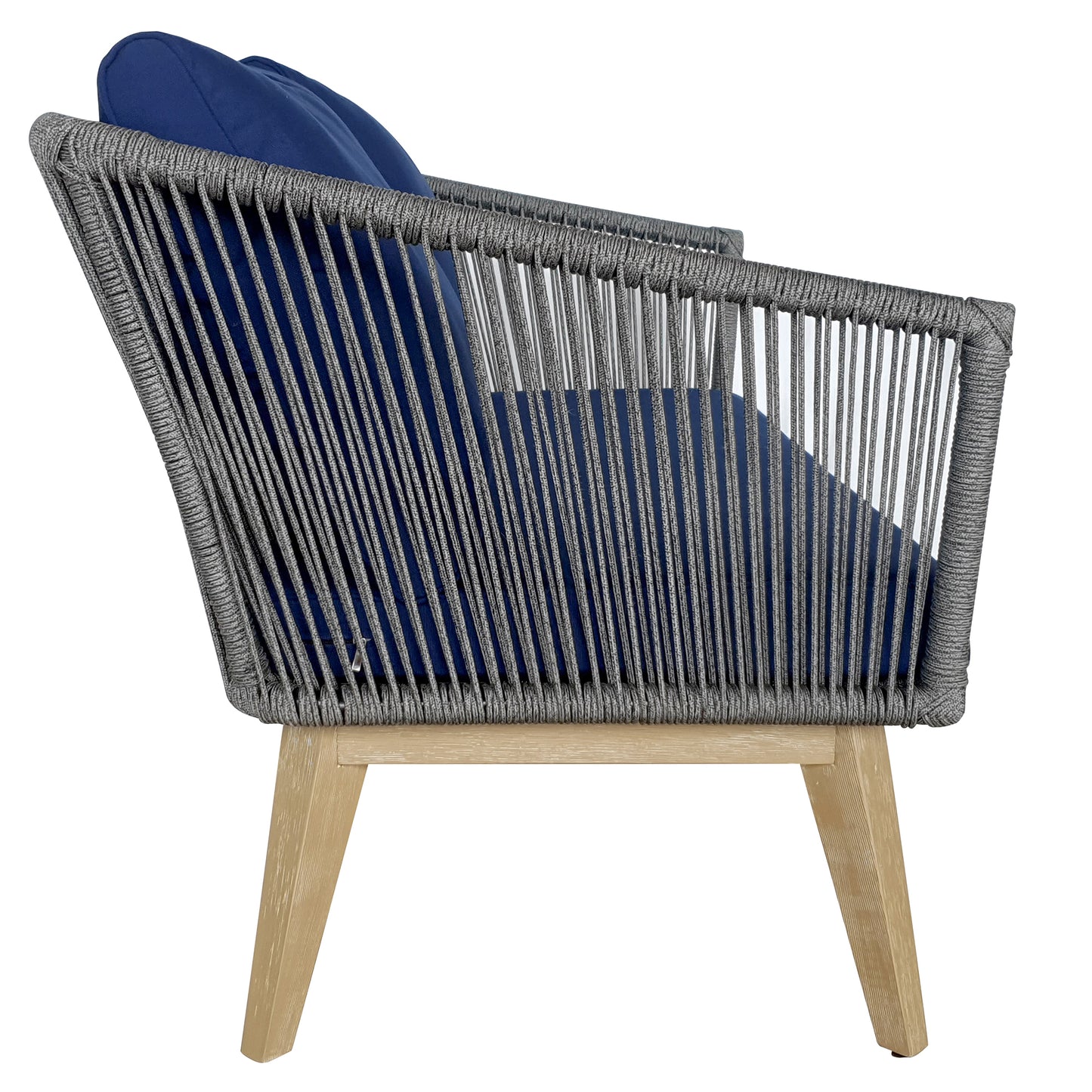 TK Classics Outdoor Loveseat with Cushions