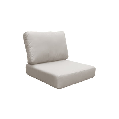 TK Classics Outdoor Cushions for Sectional Armless Chair, 6 Inch