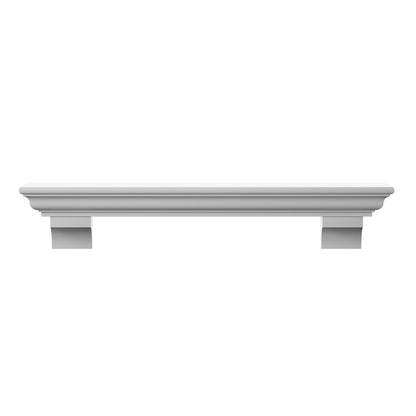 60" Mantel Shelf with Optional Corbels
