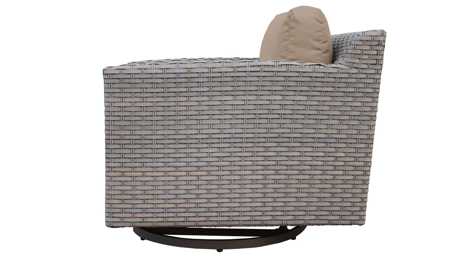 TK Classics Outdoor Swivel Chair