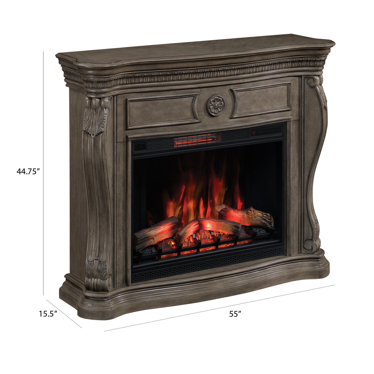 Lexington Wall Mantel, Lexington Gray