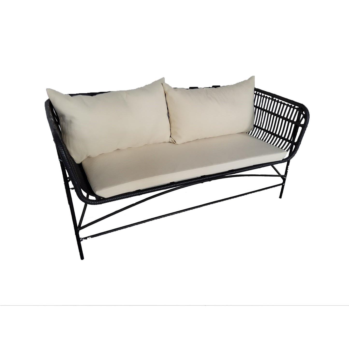 TK Classics Outdoor Loveseat with Cushions