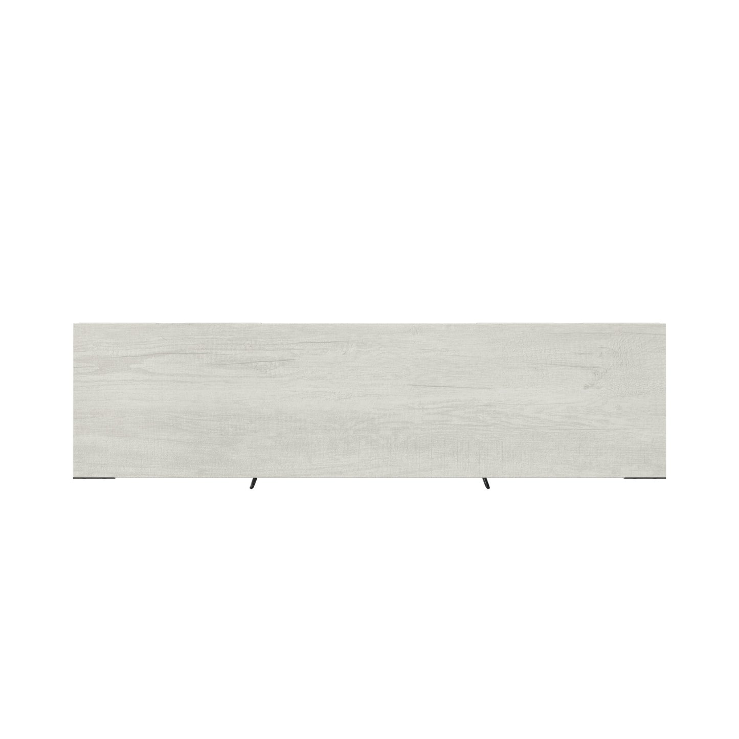 TV Stand for TVs up to 65" with Planked Doors and Nail Head Details