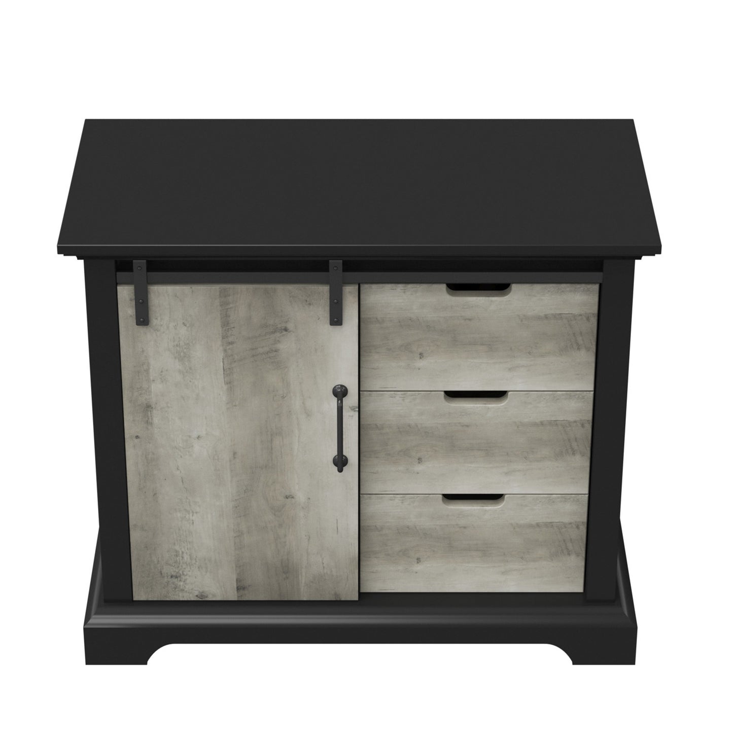 Accent Cabinet with Sliding Door and Drawers