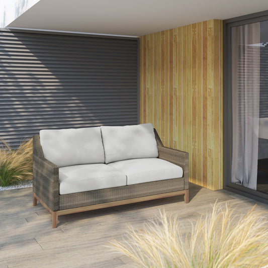 TK Classics Outdoor Loveseat with Cushions